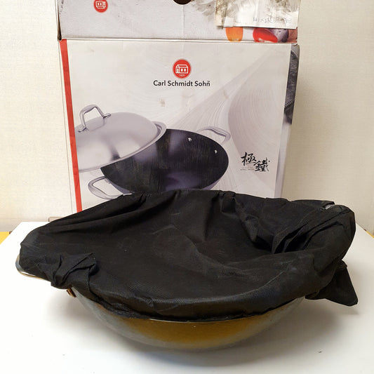 Carl Schmidt Sohn 32cm Pure Iron Wok May, 11500