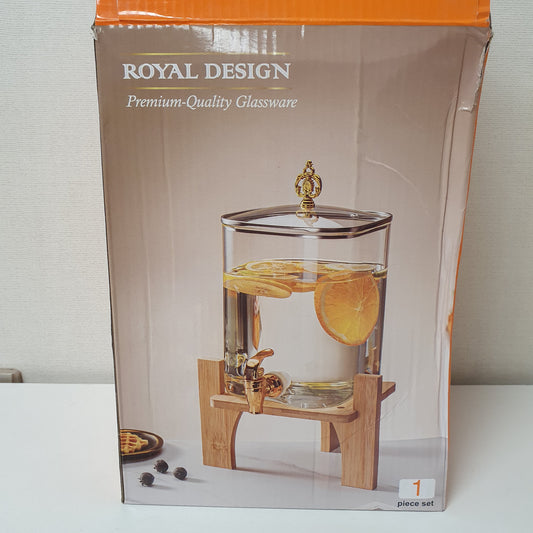 Royal Design Premium Serving Dispenser with Wooden Stand 21330