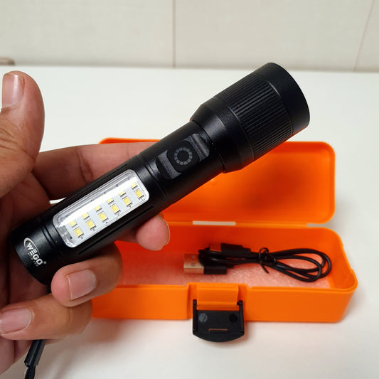 Led Rechargeable Torch, 21650