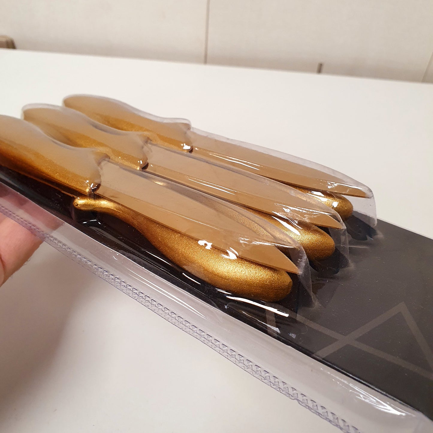 6 pcs Kitchen Golden Knife Set, 53650