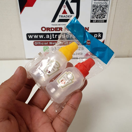 Mini Traveling Bottles for Ketchup and Sauces, 241400