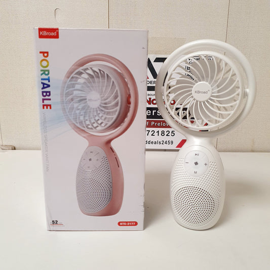Portable Mini Fan With Bluetooth Speaker 61650