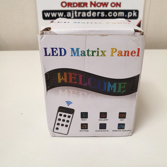 Led Matrix Panel with Remote Works with Mobile, 121750