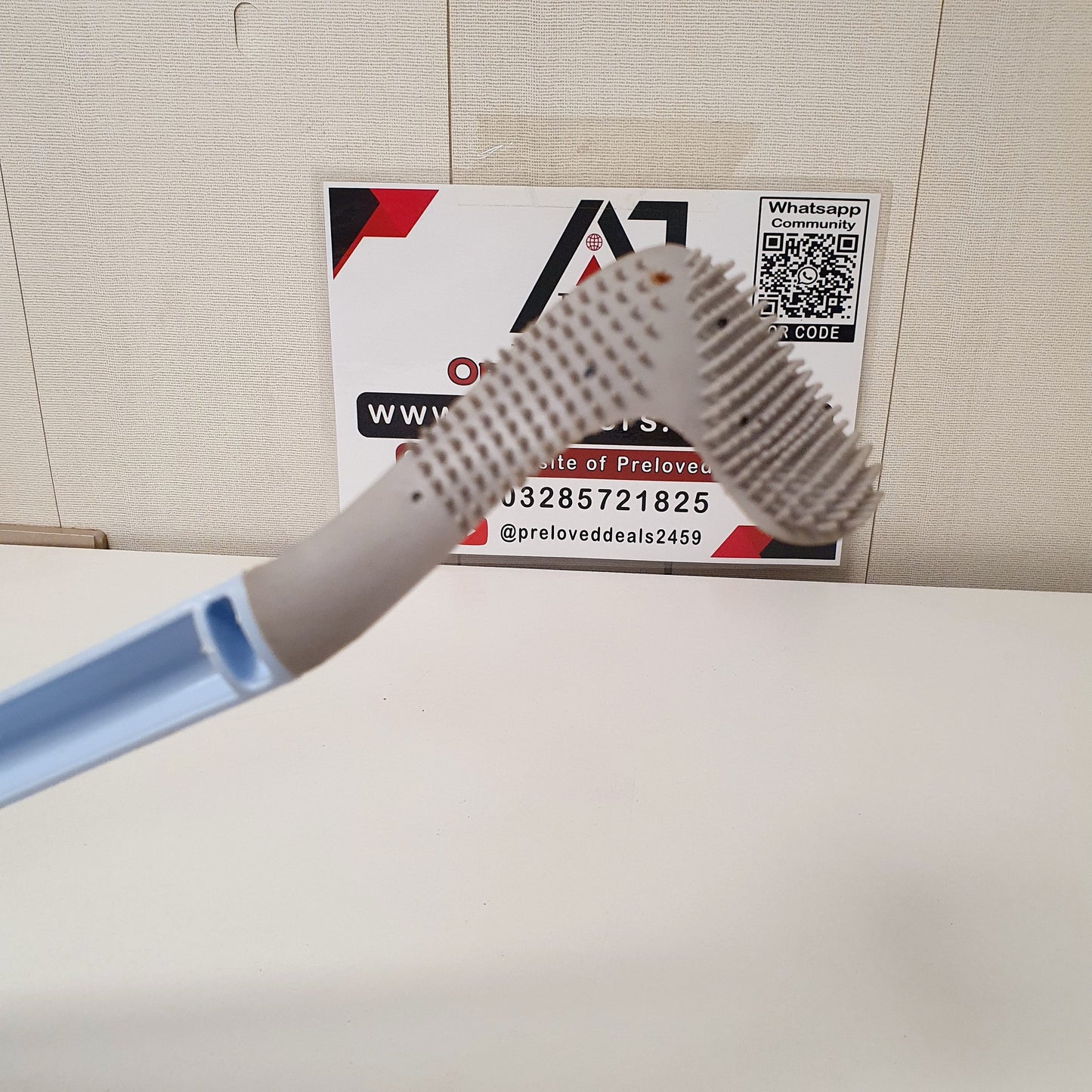 Toilet Cleaner Silicone Brush, 121150
