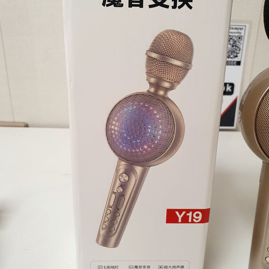 Stylish Karaoke Microphone with Bluetooth Speaker, 61450