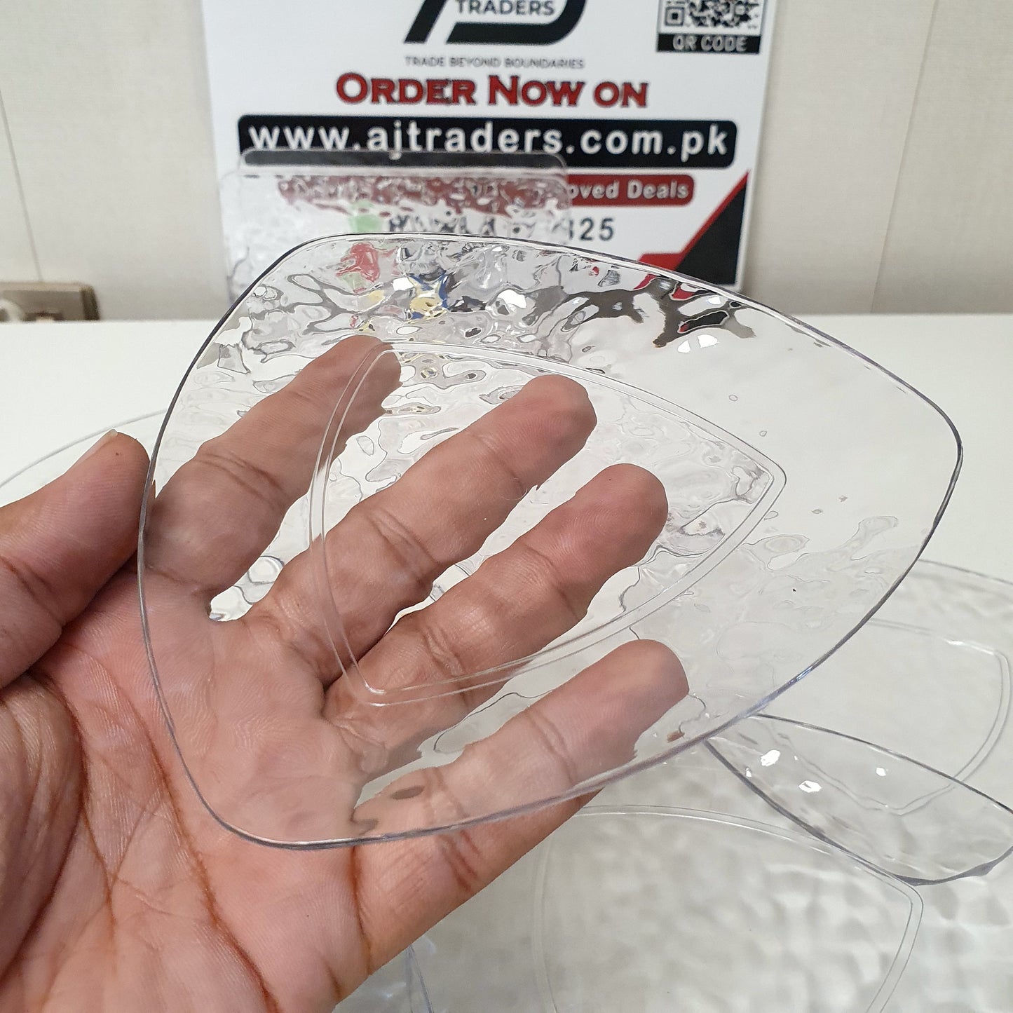 Acrylic Serving Plates Set, 61980