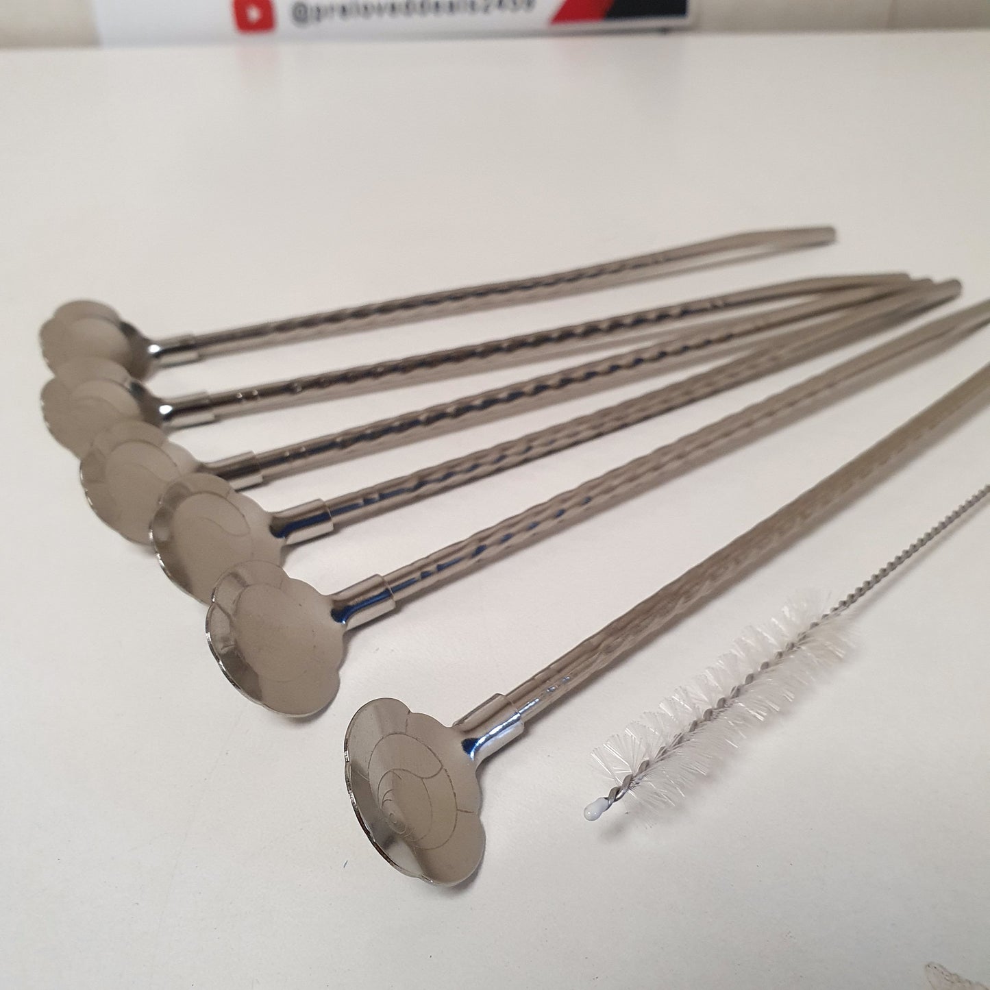 Stainless Steel Spoons with Cleaning Brush, 121290