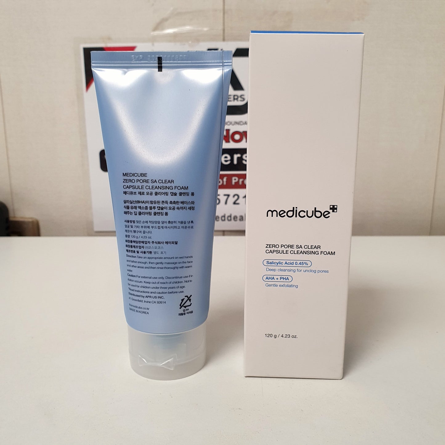 Medicube Zero Pore Sa Clear Capsule Cleaning Foam, 12200