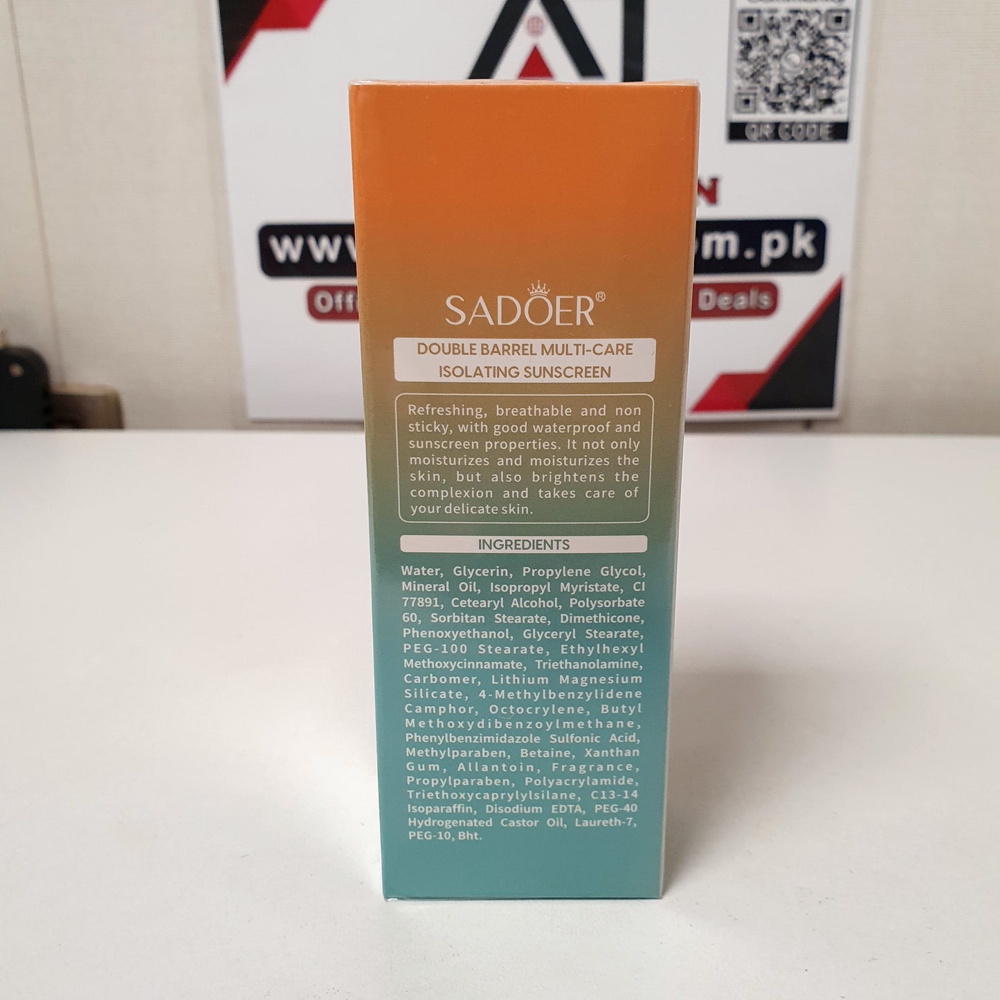 Protection Isolation Sunscreen Brighten Repair SPF 50, 61200