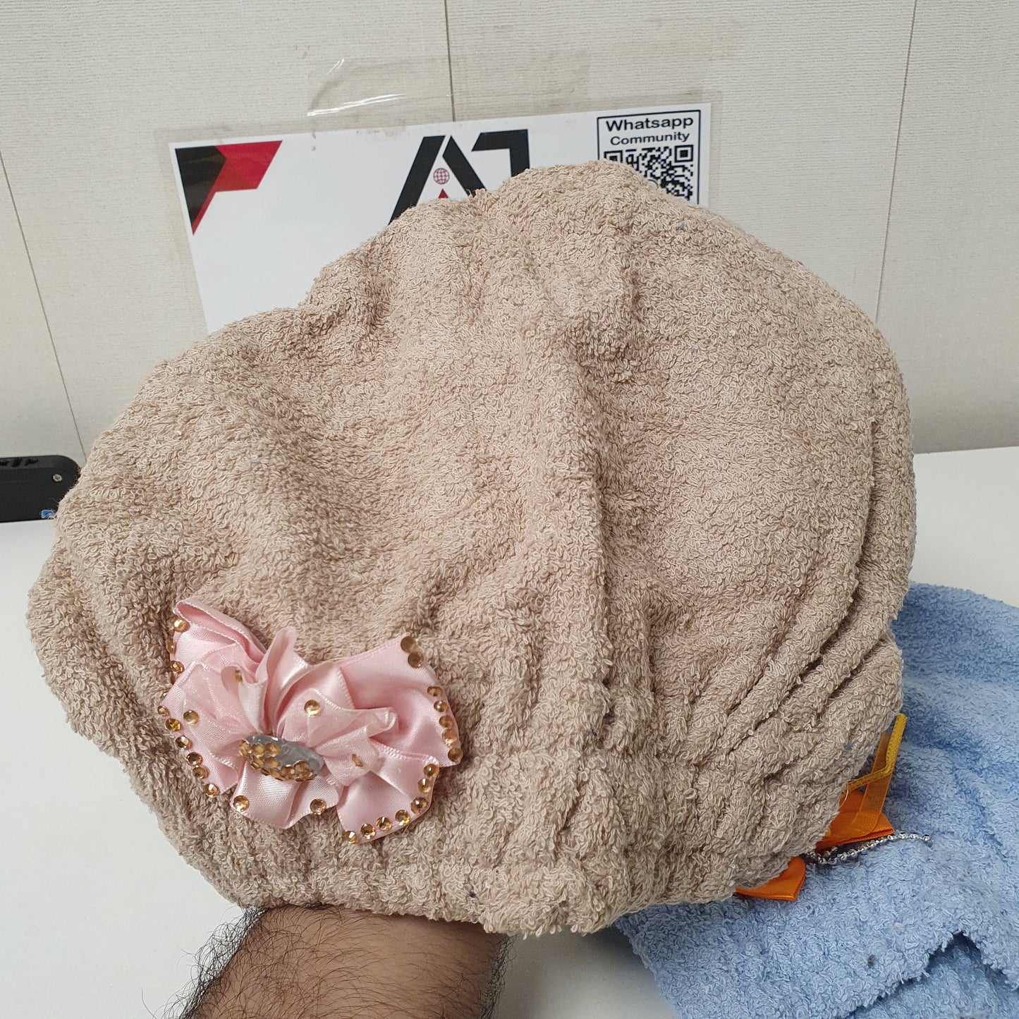 Steaming Cap after Bath Hair Drying Cap, 121130
