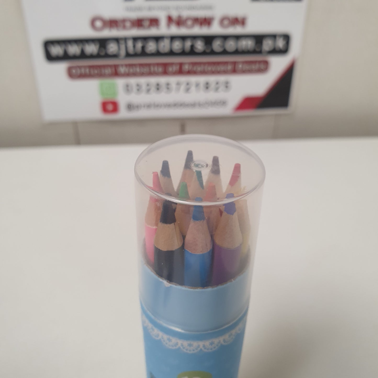 12 Color Pencil Acrylic Box, 31095