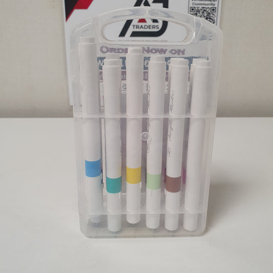 6 Pcs Acrylic Marker Pack, 31510