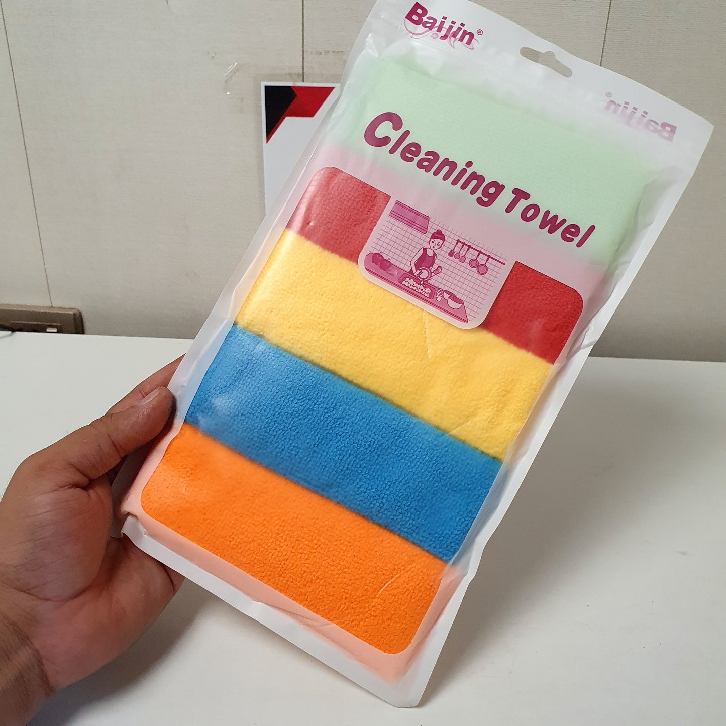 Microfibre Cleaning Towel 5 pcs Pack , 51130