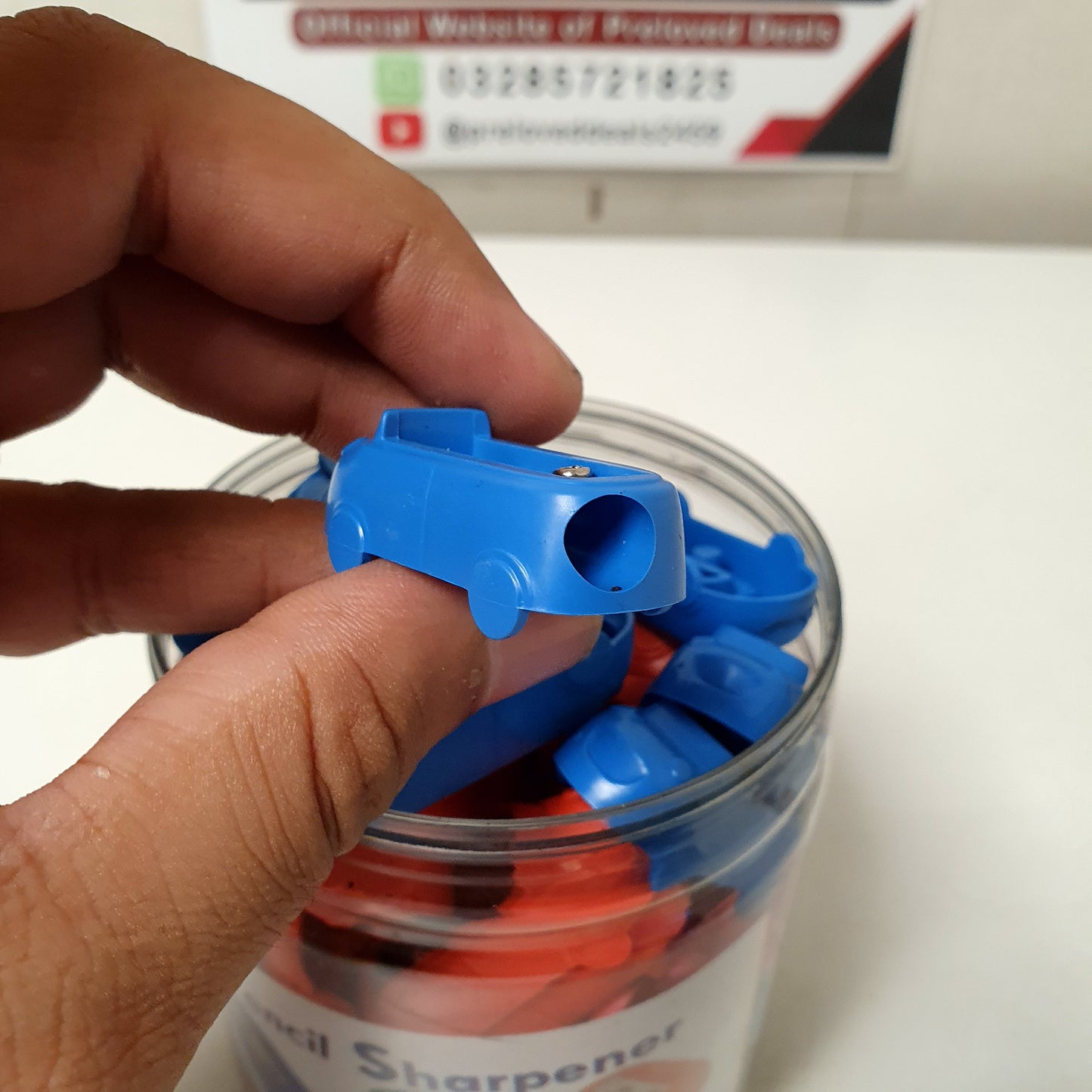 Pencil Sharpener Jar Pack 48 pcs , 31220