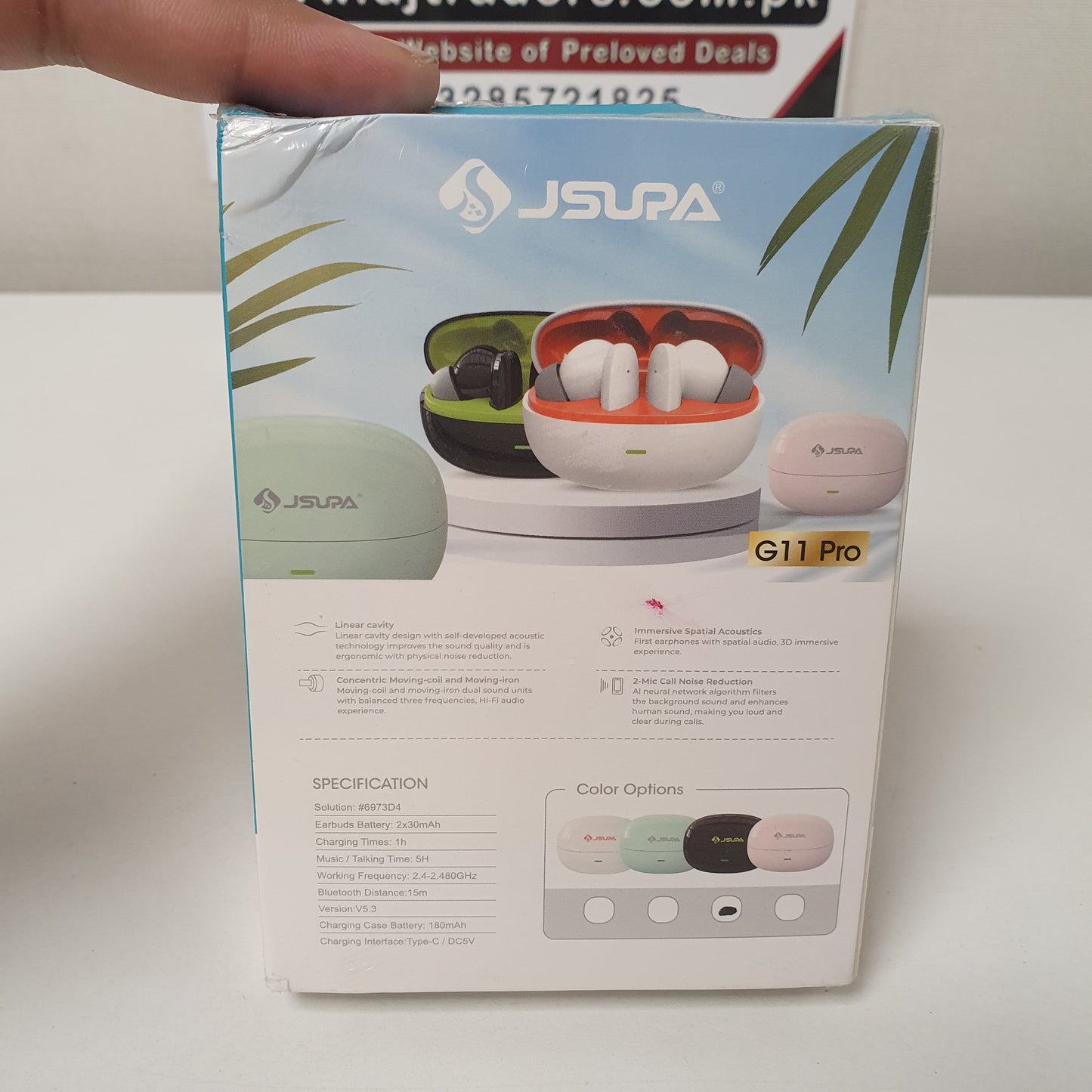 Jsypa G11pro Ear Buds Tws, 21400
