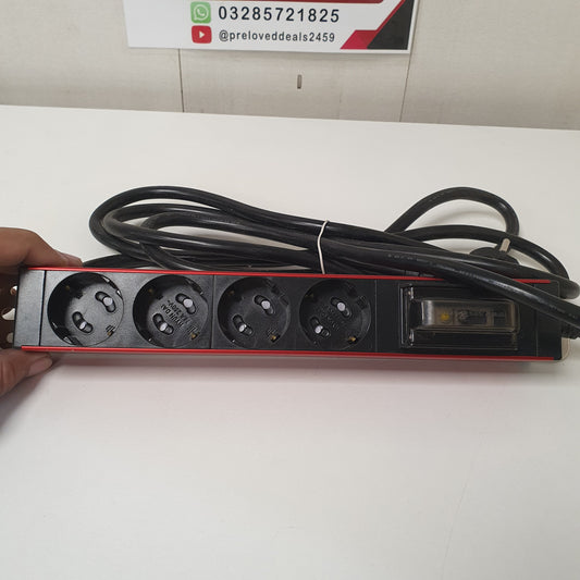 4 Socket Extension Board with Breaker System, 1