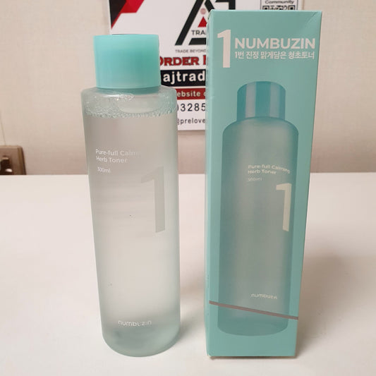 1 Numbuzin herb Toner Pure Full Calming, 12200