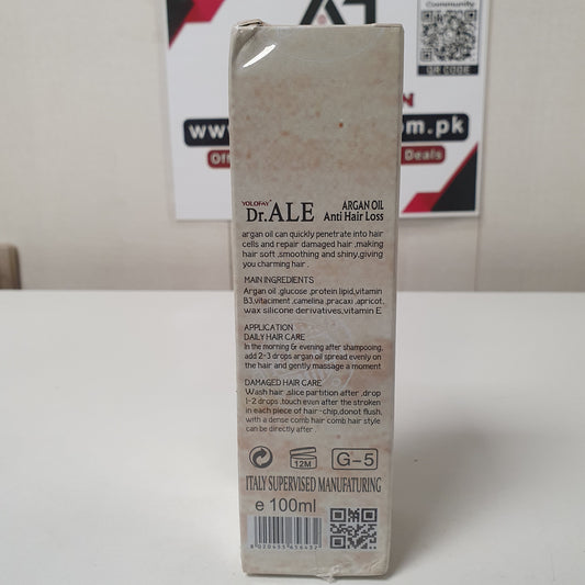 Dr Ale Argan Ani Hair Loss 1005 Pure Natural Oil, 21800