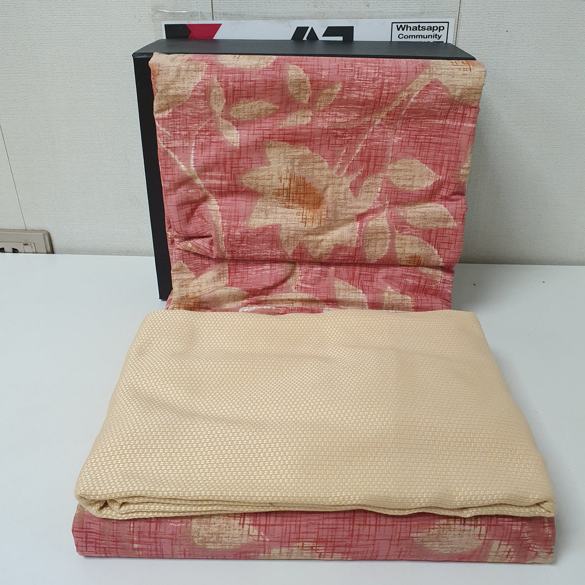 Etavonni Home Brown Pink Bedsheet , 3