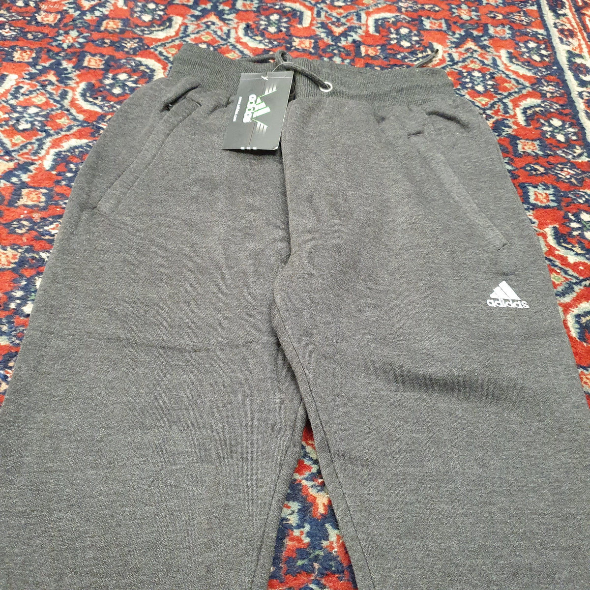 Adidas Charcoal Grey Logo Trouser only , 233