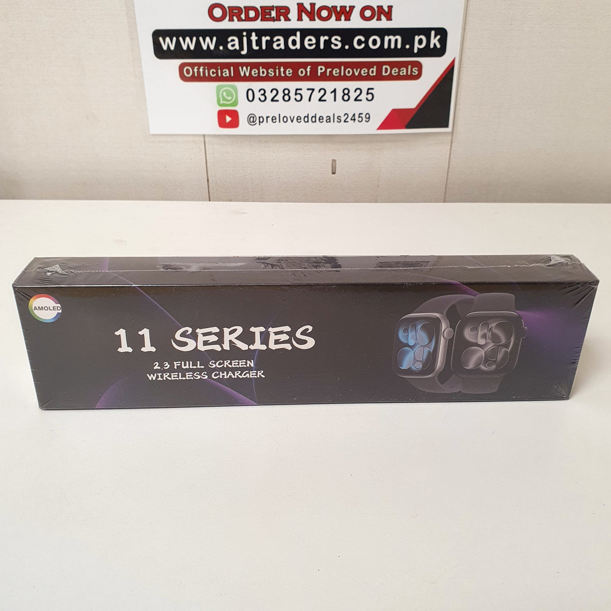 11 Series 2.3 Full Screen Smart Watch Wireless Charger, 13750