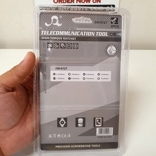 Telecommunication Tools Set 8 Pcs, 31130