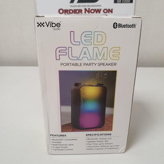 Led Flame Portable Party Speaker, 13000