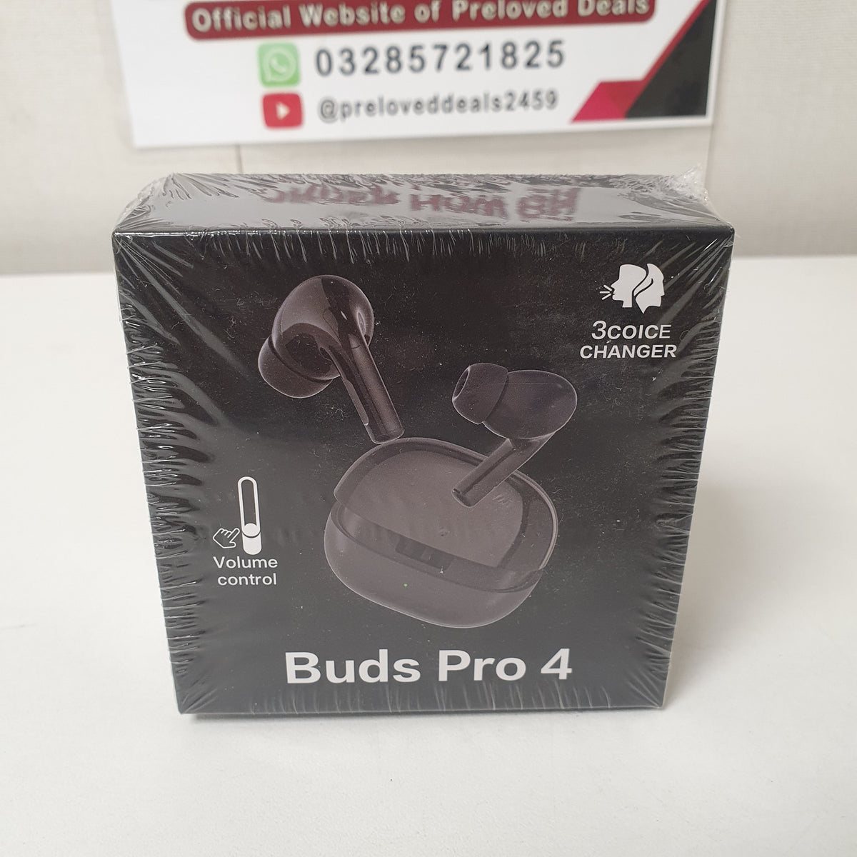 Buds Pro 4 Ear Buds 3coice Changer, 32180