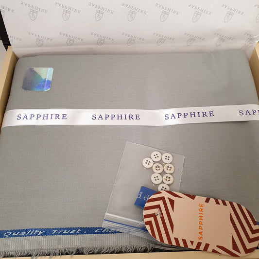Men's Light Grey Sapphire Suit Gift Box Pack, 103350