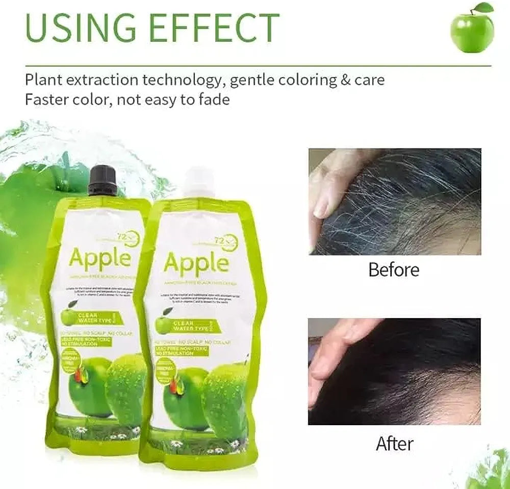 Apple Ammonia Free Natural Black Hair Color