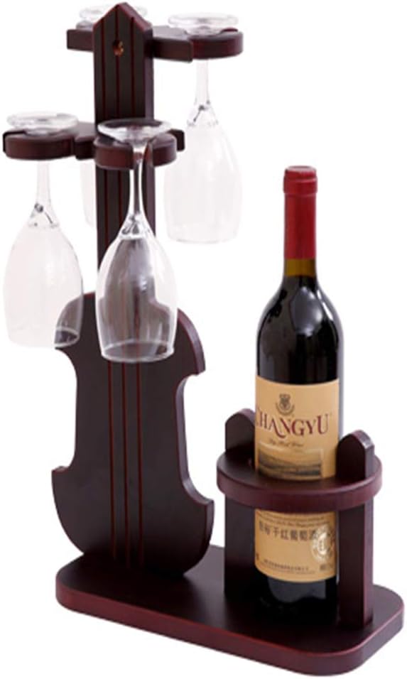 Decoration Violin Bottle Glass Stand