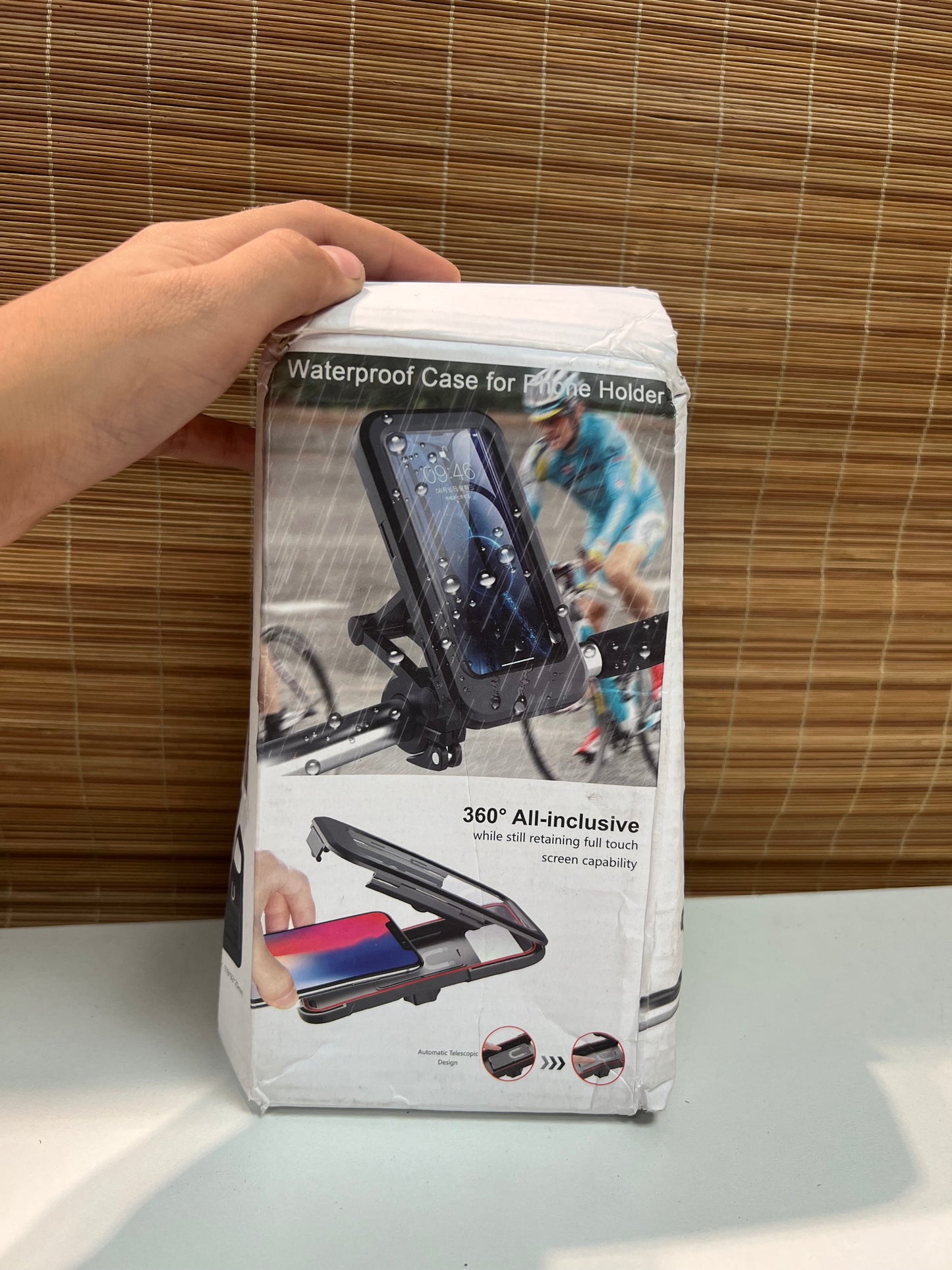 waterproof mobile cover for motorcycle