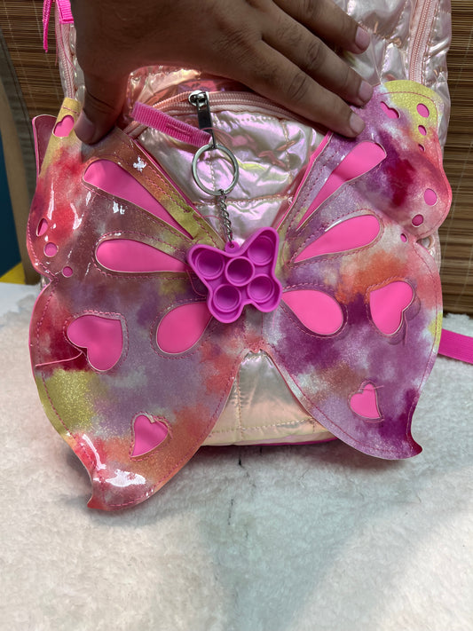 Girls Butterfly Style Backpack Bag