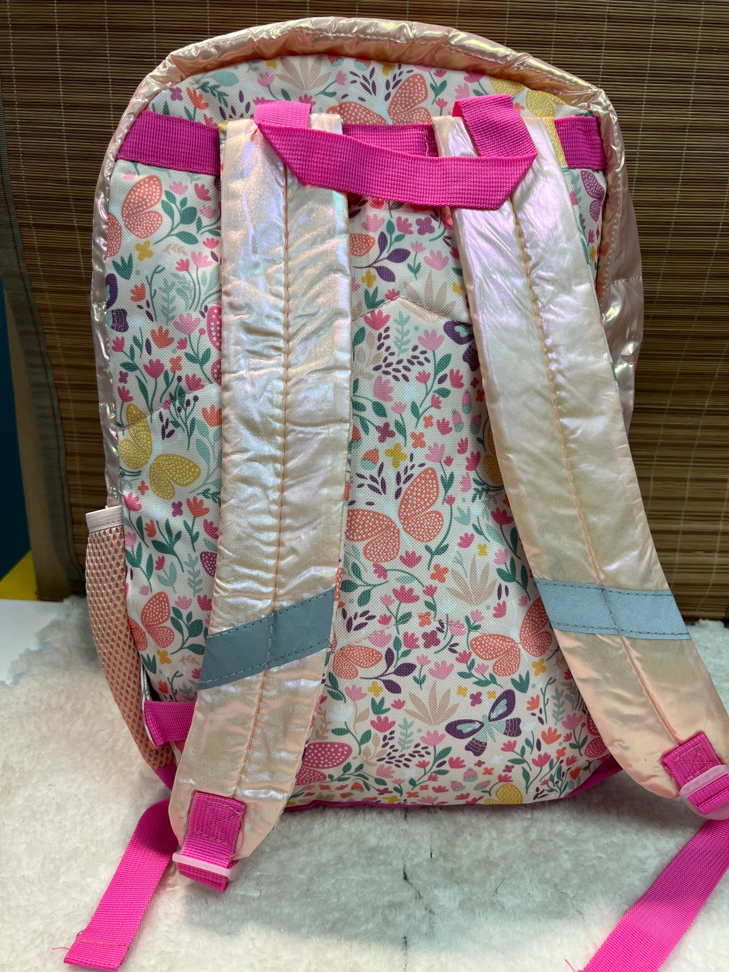 Girls Butterfly Style Backpack Bag