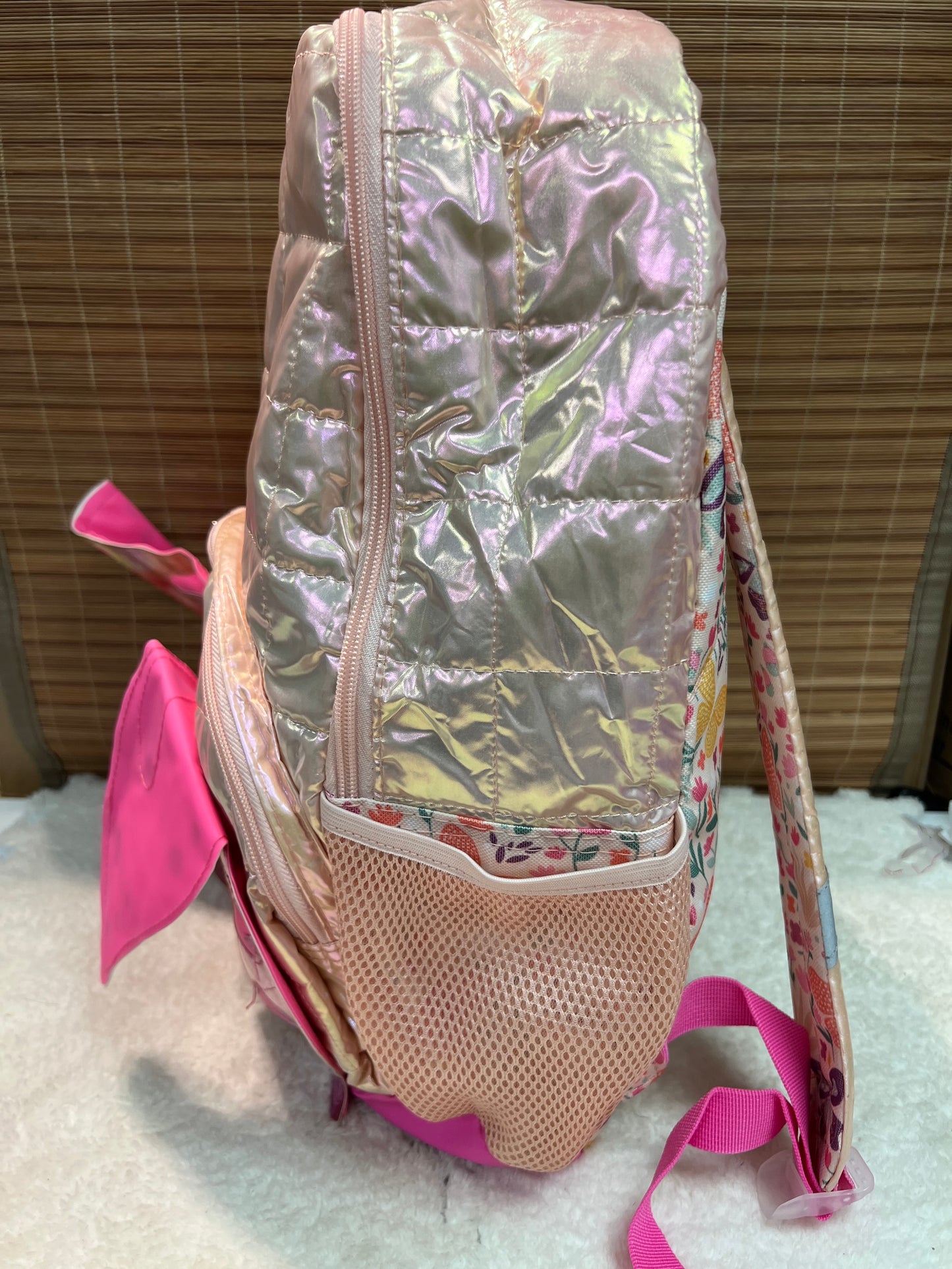 Girls Butterfly Style Backpack Bag