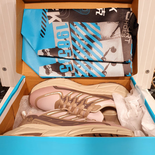 Joggers Sneakers Shoes Brown