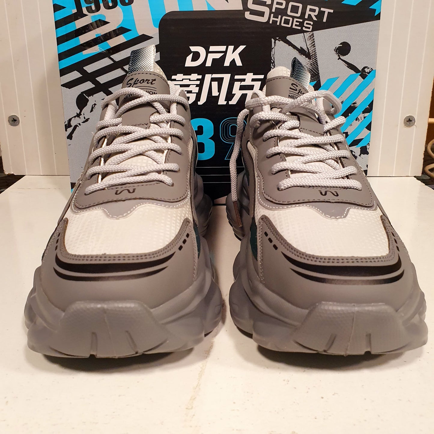 Sports Shoes Grey Green