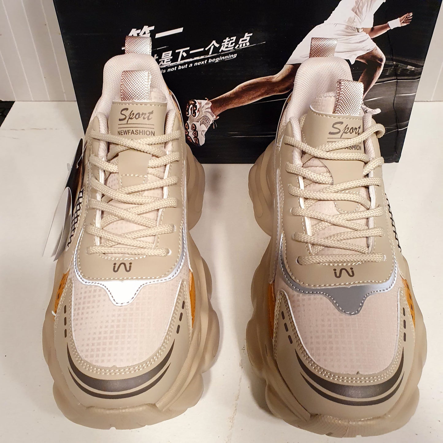 Shoes White Yellow Fashion