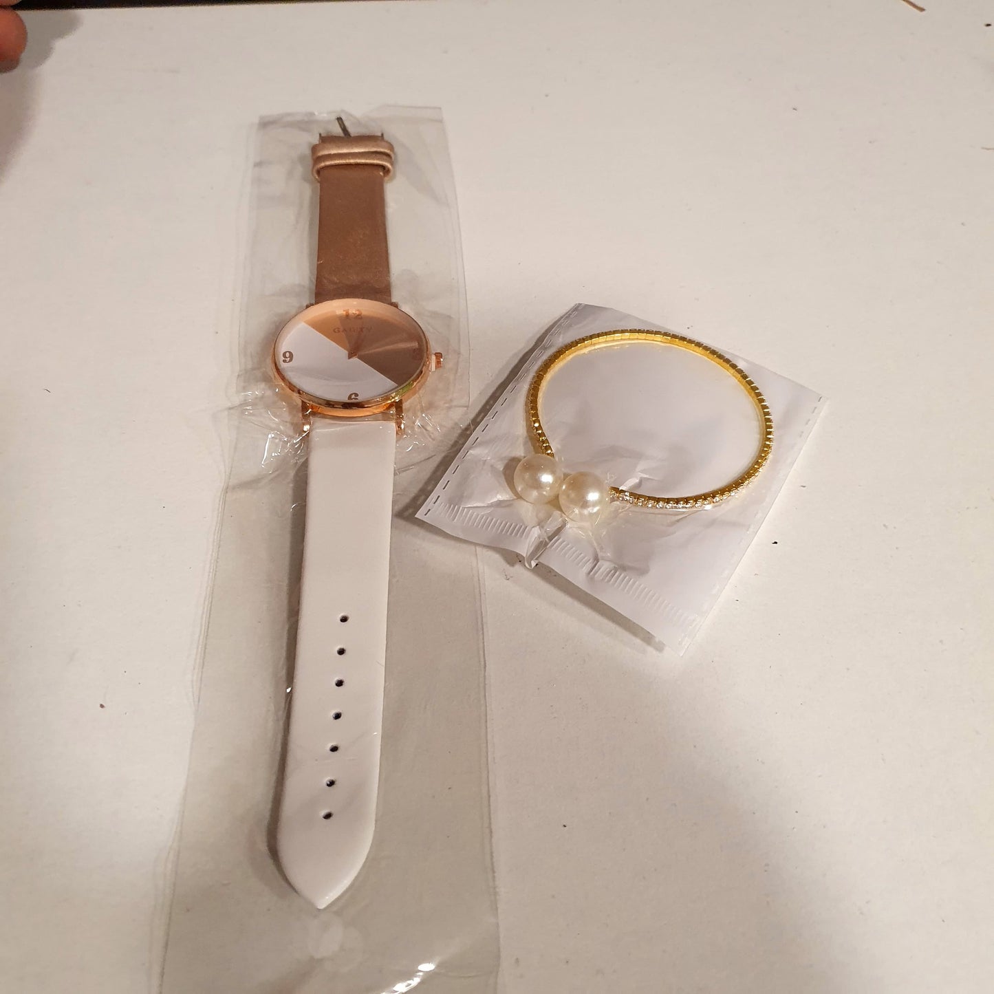 White Rose Gold Watch
