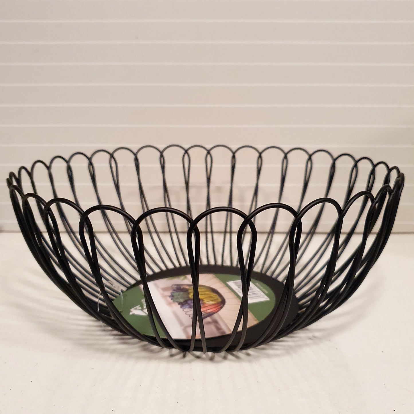 Fruit Serving Basket Black 21350