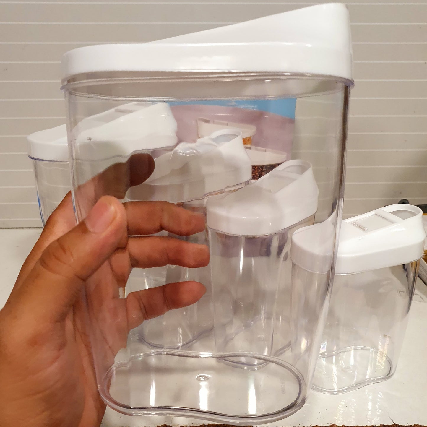 5 Pcs Container Set with Lid 21900