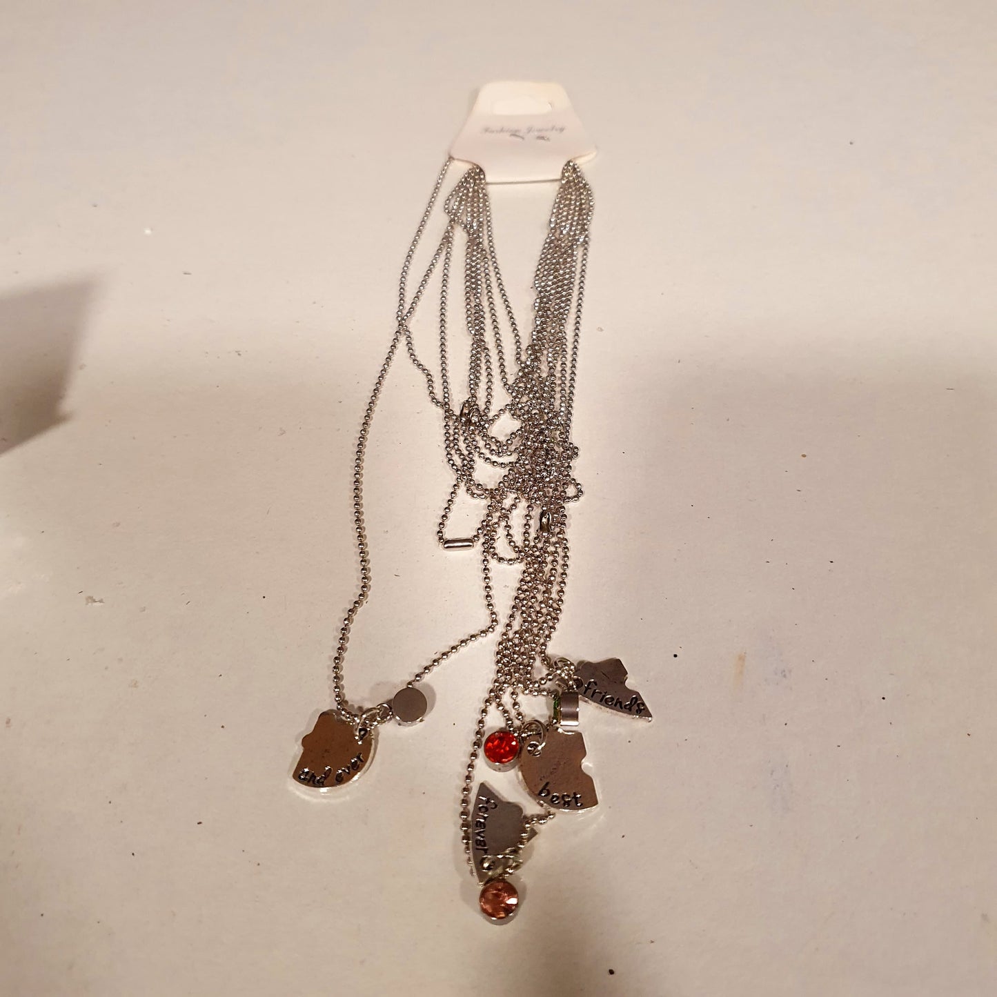 Silver Necklace Set