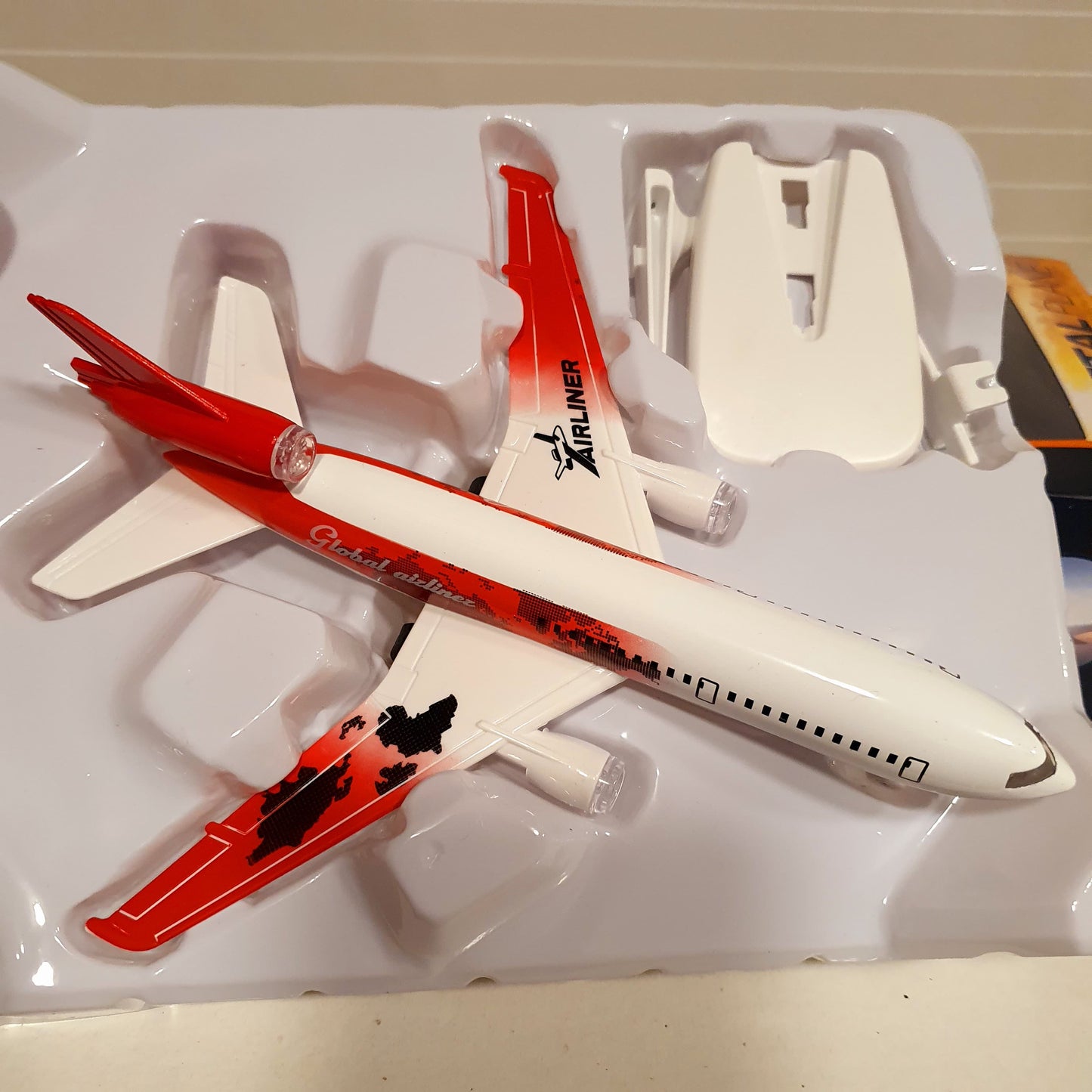 Metal Plane Decoration 31630
