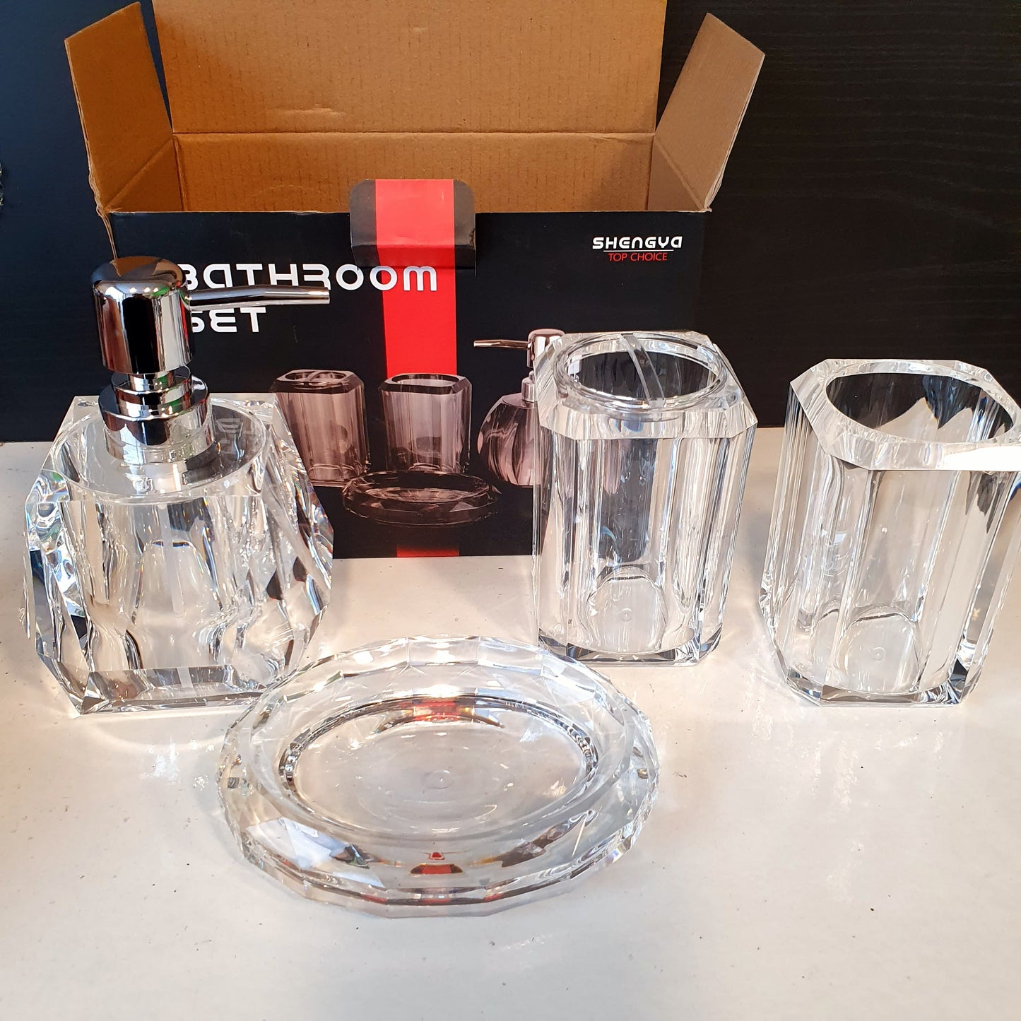Bathroom Set 4 Pcs 11170