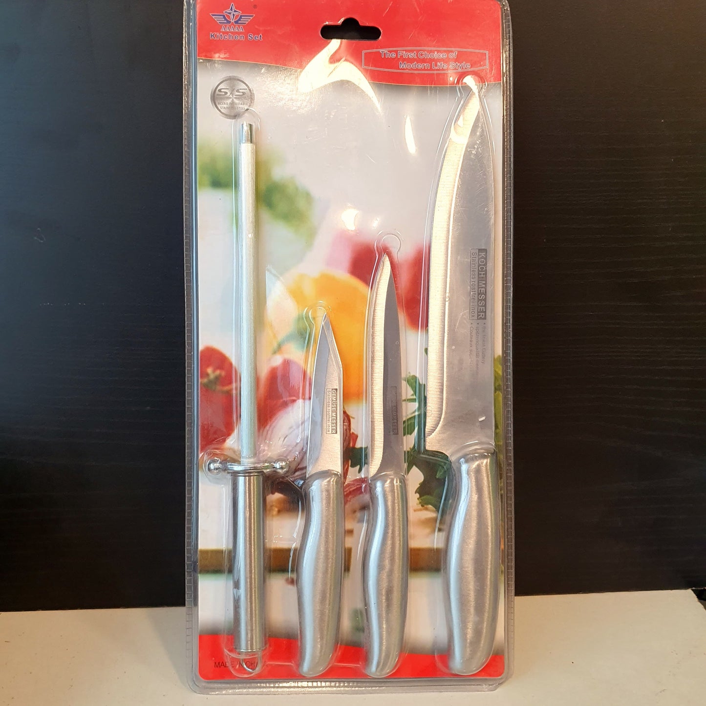 Knife Set Stainless Steel Set of 4 31630