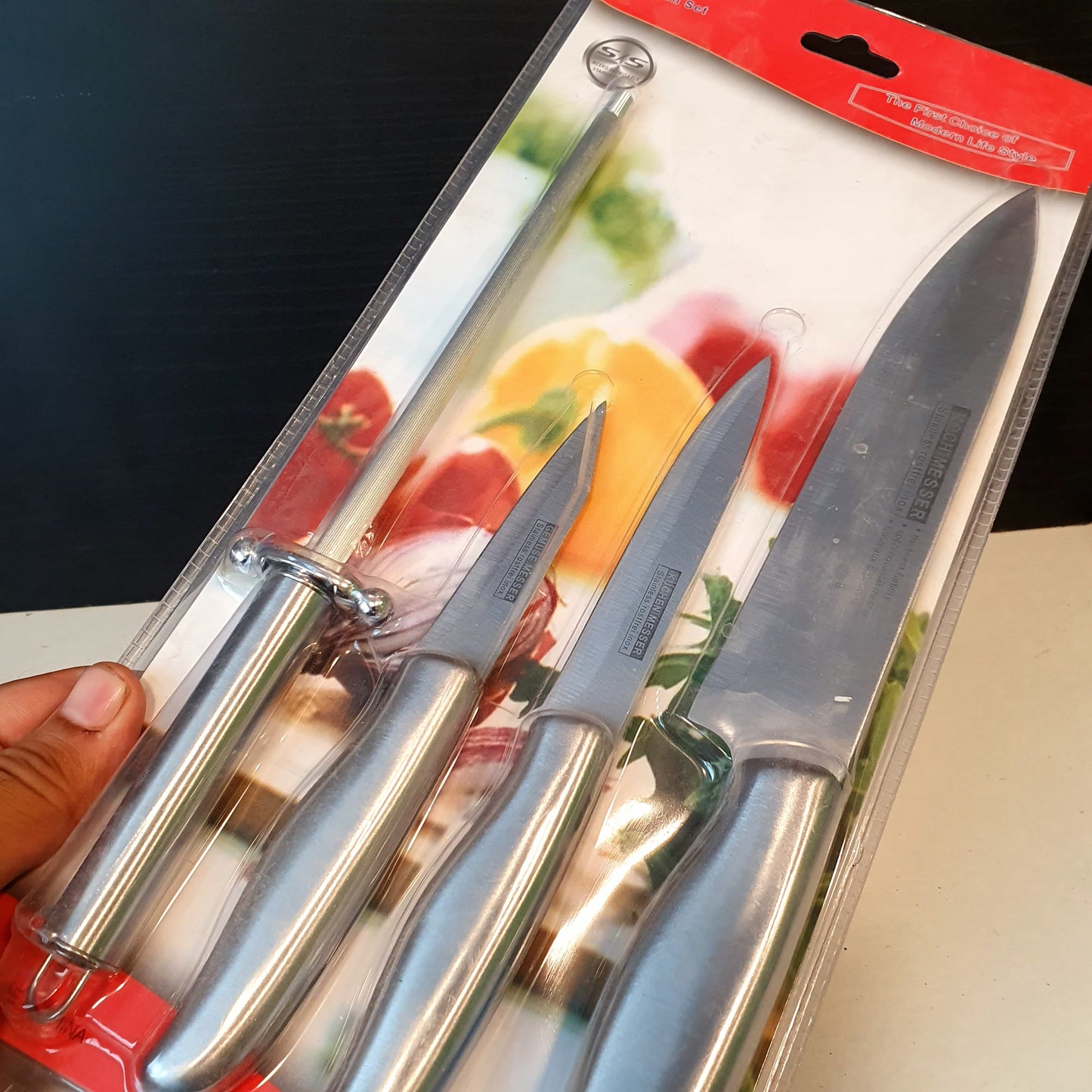 Knife Set Stainless Steel Set of 4 31630