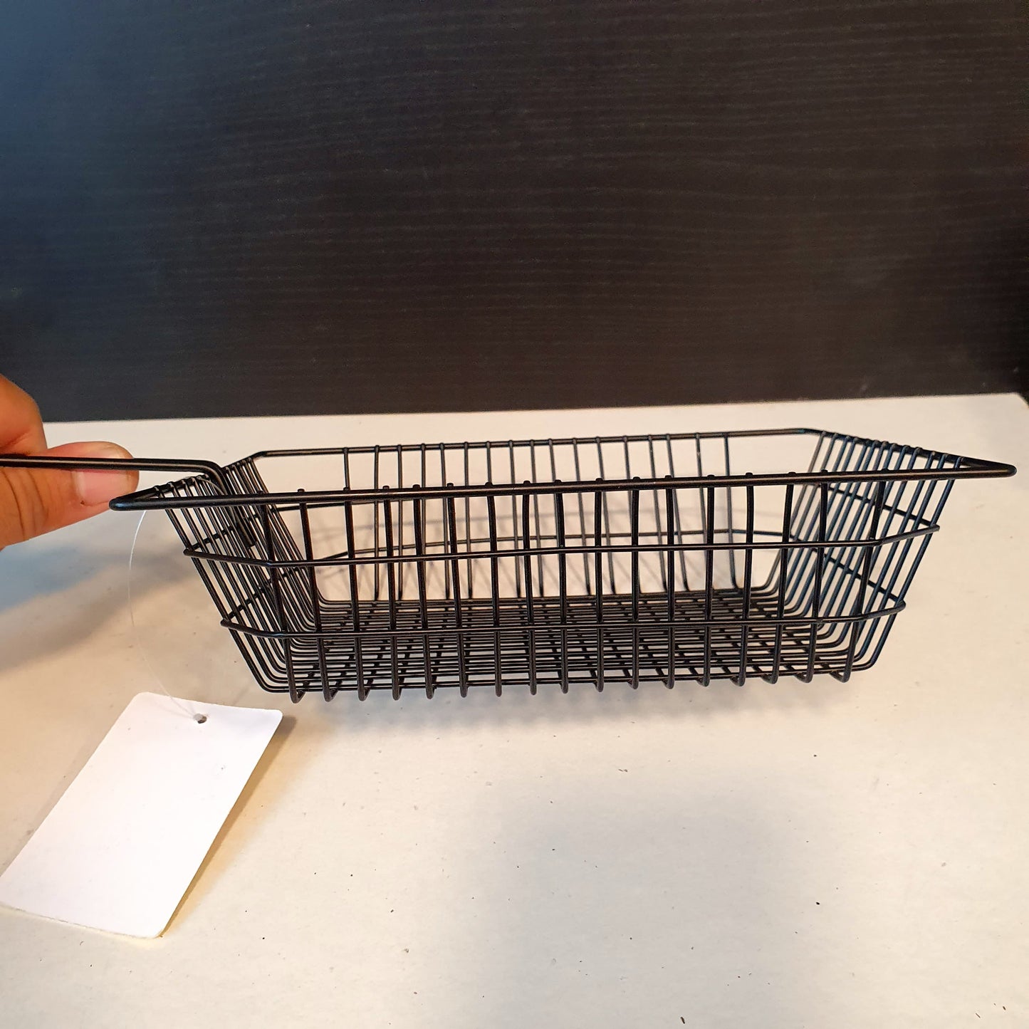 Black Serving Basket 32180