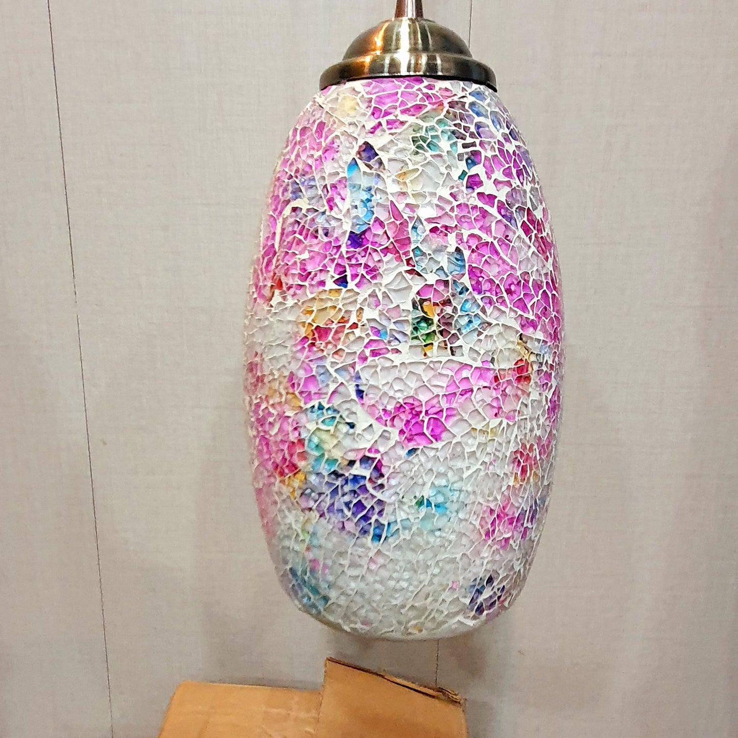 Mosaic Hand Made Hanging Lamp Chandelier #5