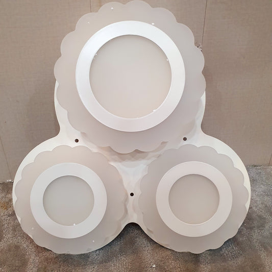 Big Led Ceiling Light 3 Rounds #0011