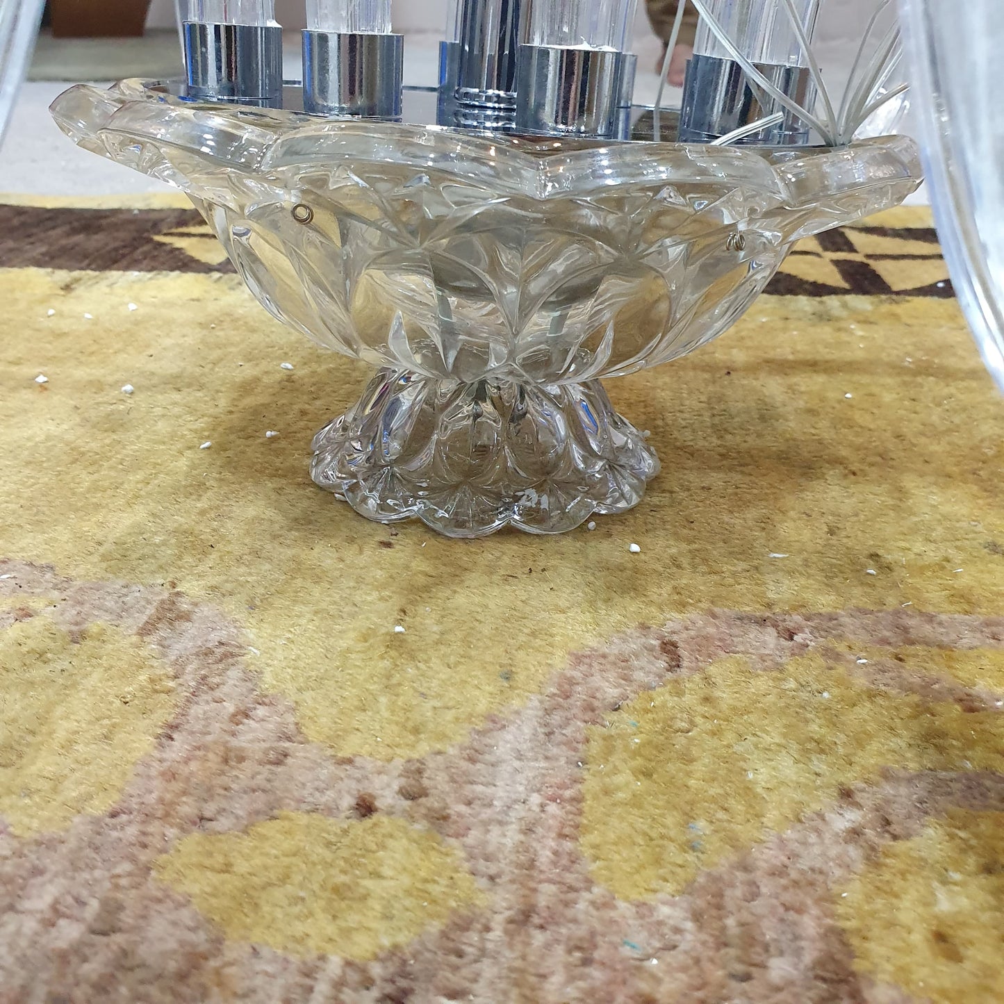 Crystal Chandelier 9 Arms Antique Vintage Style